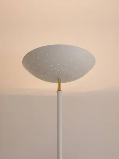  Arteluce Elegant Italian Mid Century Uplight Floor Lamp Arteluce Stilnovo Style 1950s