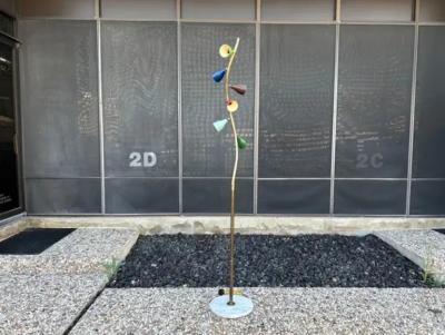  Arteluce Italian Modern Arteluce Attributed Multi Cone Floor Lamp