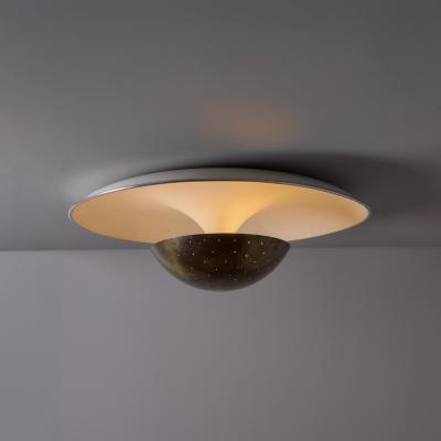  Arteluce Large 1950s Gino Sarfatti Model 155 Ceiling Lamp for Arteluce