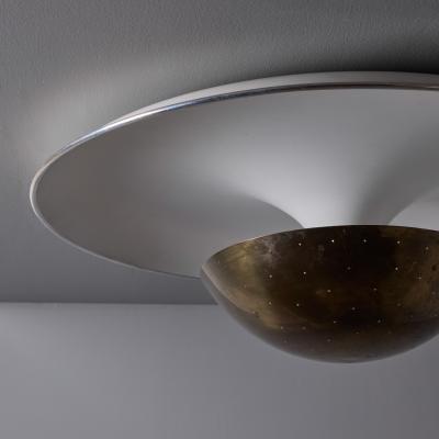  Arteluce Large 1950s Gino Sarfatti Model 155 Ceiling Lamp for Arteluce