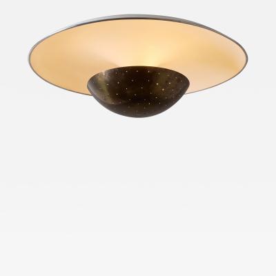  Arteluce Large 1950s Gino Sarfatti Model 155 Ceiling Lamp for Arteluce