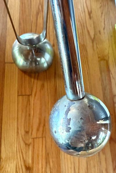  Arteluce Rare Italian Mid Century Cantilevered and Counter Balance Floor Lamp Arteluce