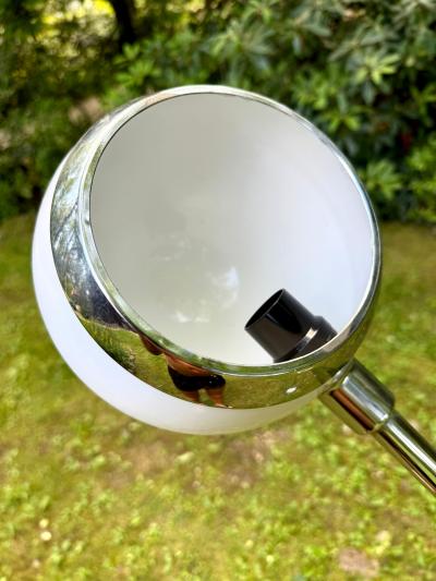  Arteluce Rare Italian Mid Century Cantilevered and Counter Balance Floor Lamp Arteluce