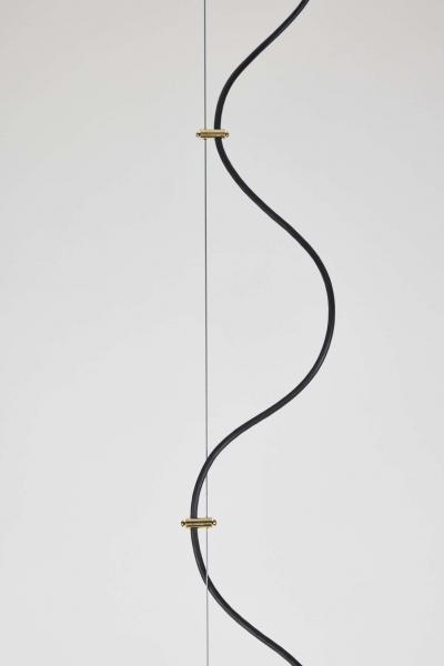  Artemide 1960s Sergio Mazza Brass Delta Pendant for Artemide
