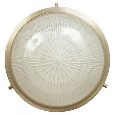  Artemide 1960s Sergio Mazza Petite Sigma Wall or Ceiling Light for Artemide