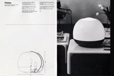  Artemide ARTEMIDE PLATEA LAMP 1965