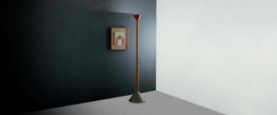 Artemide Ettore Sottsass Callimaco Floor Lamp for Artemide