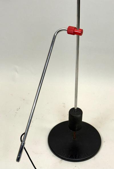  Artemide Italian Mid Century Modern Cantilevered Counter balance Floor Lamp c 1975