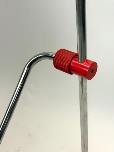  Artemide Italian Mid Century Modern Cantilevered Counter balance Floor Lamp c 1975