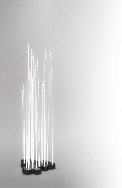 Artemide Klaus Begasse Reeds Triple Indoor or Outdoor Floor Lamp for Artemide