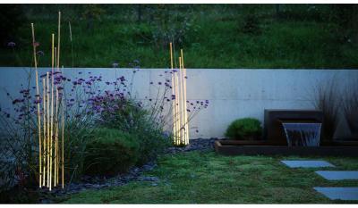 Artemide Klaus Begasse Reeds Triple Indoor or Outdoor Floor Lamp for Artemide