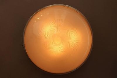  Artemide Large Sergio Mazza Sigma Wall or Ceiling Lights for Artemide 1960s