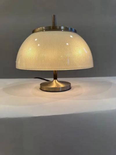  Artemide Pair Sergio Mazza Alfetta table lights for Artemide c1960