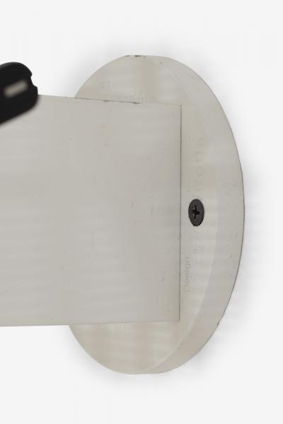  Artemide Pair of Mario Botta for Artemide Shogun White Wall Sconces 1986