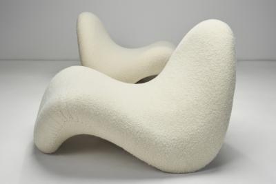  Artifort Pair of Pierre Paulin 577 Lounge Chairs for Artifort The Netherlands 1967