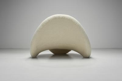  Artifort Pair of Pierre Paulin 577 Lounge Chairs for Artifort The Netherlands 1967