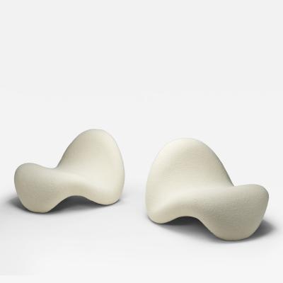  Artifort Pair of Pierre Paulin 577 Lounge Chairs for Artifort The Netherlands 1967