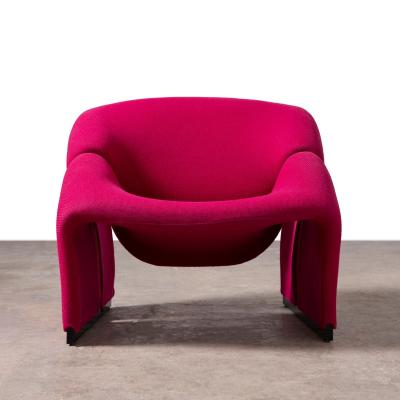  Artifort Pair of Pierre Paulin M Lounge Chairs Model F580 for Artifort 1st Edition