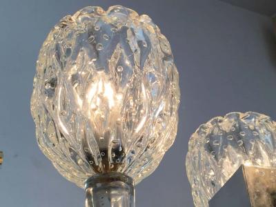  Artisti Barovier Barovier 1940s Moderne Murano Glass Chandelier