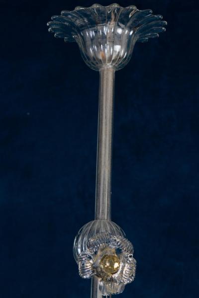  Artisti Barovier Charming Mid Century Chandelier or Lantern by Barovier 1950