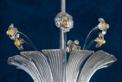  Artisti Barovier Charming Mid Century Chandelier or Lantern by Barovier 1950