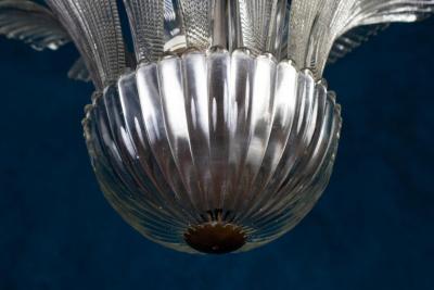  Artisti Barovier Charming Mid Century Chandelier or Lantern by Barovier 1950