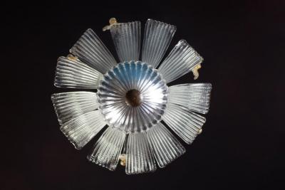  Artisti Barovier Charming Mid Century Chandelier or Lantern by Barovier 1950