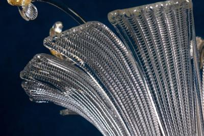 Artisti Barovier Charming Mid Century Chandelier or Lantern by Barovier 1950
