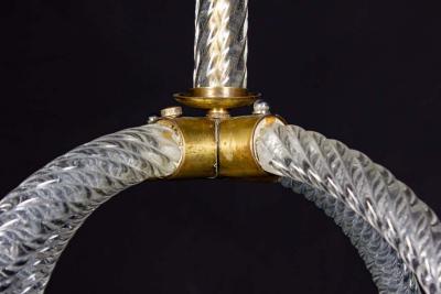  Artisti Barovier Italian Art Deco Lantern by Barovier 1940