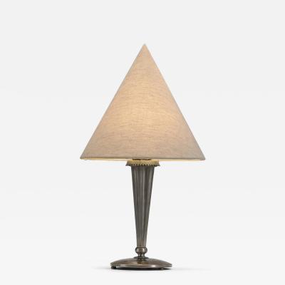  Arvid B hlmarks Lampfabrik Harald Notini Model 6913 Table Lamp for B hlmarks Sweden 1920s