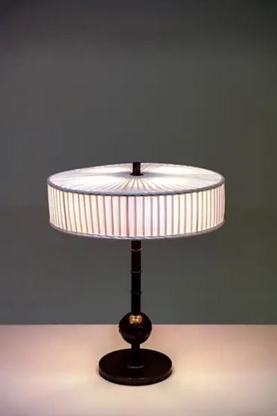  Arvid B hlmarks Lampfabrik Pair of Table Lamps by B hlmarks Sweden 1930s