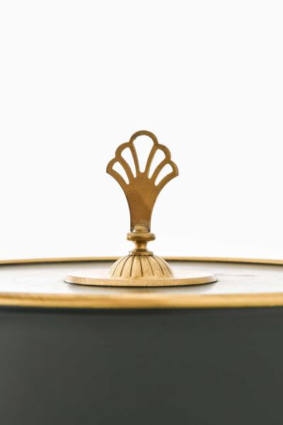  Arvid B hlmarks Lampfabrik Scandinavian Modern Table Lamp Model 6942 in Brass by Arvid B hlmark 1920s