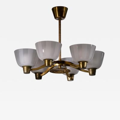  Asea ASEA 6 arm chandelier