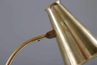  Asea ASEA Attributed Scandinavian Midcentury Desk Lamp in Brass