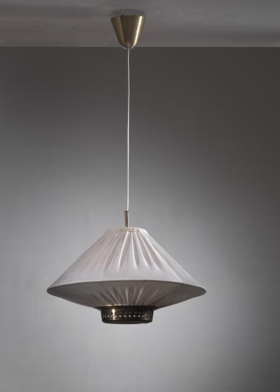  Asea ASEA brass and fabric pendant