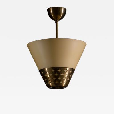  Asea ASEA brass and glass pendant
