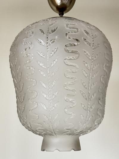  Asea ASEA pair of ceiling lights model no 2920 circa 1945