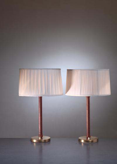  Asea ASEA pair of model E1251 table lamps