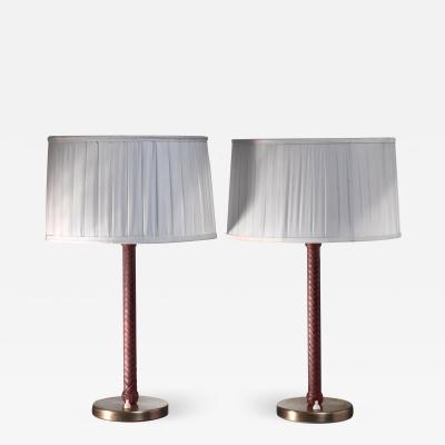  Asea ASEA pair of model E1251 table lamps