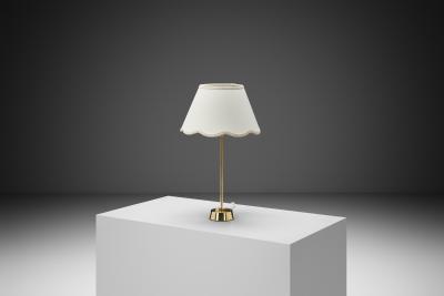  Asea Brass Model E1168 Table Lamp by ASEA Sweden Mid 20th Century
