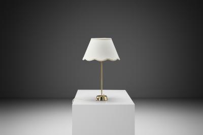  Asea Brass Model E1168 Table Lamp by ASEA Sweden Mid 20th Century