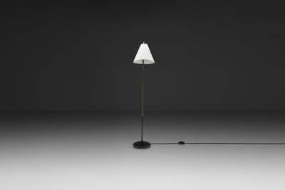  Asea Brass and Cast Iron Model E1815 Floor Lamp for ASEA Belysning Sweden 1950s