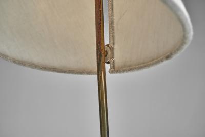  Asea Brass and Cast Iron Model E1815 Floor Lamp for ASEA Belysning Sweden 1950s