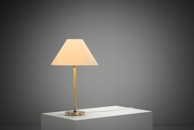  Asea Model A 4410 Brass and Lacquered Table Lamp by ASEA Sweden 1940s