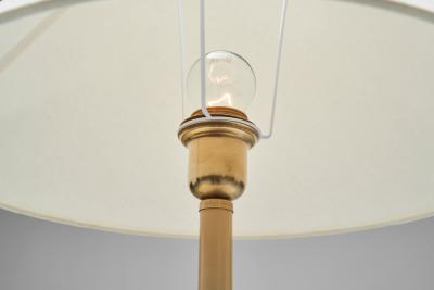  Asea Model A 4410 Brass and Lacquered Table Lamp by ASEA Sweden 1940s