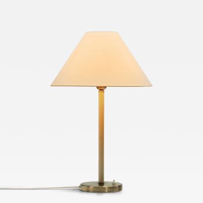  Asea Model A 4410 Brass and Lacquered Table Lamp by ASEA Sweden 1940s
