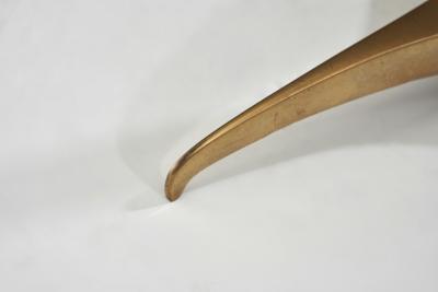  Asea Model E1342 Brass Table Lamp with Tripod Base by ASEA Sweden Mid 20th Century