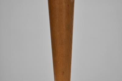  Asea Model EA1288 Brass and Wood Table Lamp for ASEA Sweden ca 1940s