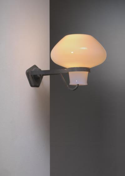  Asea One of a pair of ASEA wall lamps