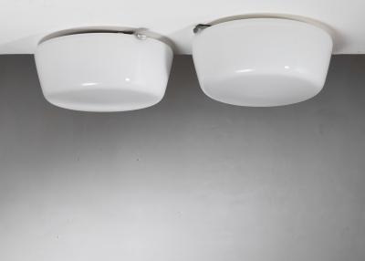  Asea Pair of ASEA ceiling lamps